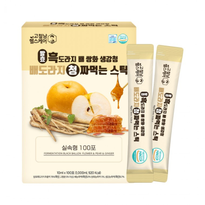 고철남 발효 흑도라지청 짜먹는 스틱 10ml*100포